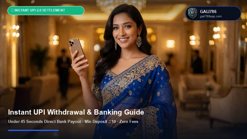 GALI786 Instant UPI Withdrawal & ₹25 INR Deposit Tutorial